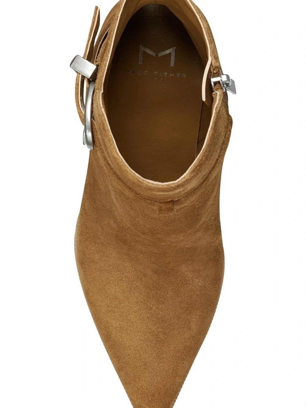Marc Fisher LTD Suede Rafia 2 Bootie - Tan